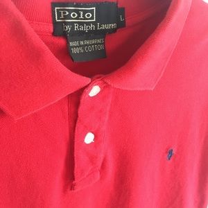 Polo by Ralph Lauren L red polo